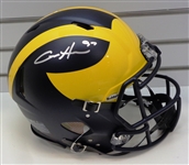 Aidan Hutchinson Autographed Michigan Full Size Authentic Helmet