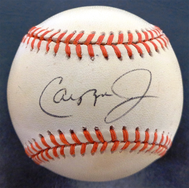 Cal Ripken, Jr. Autographed Baseball