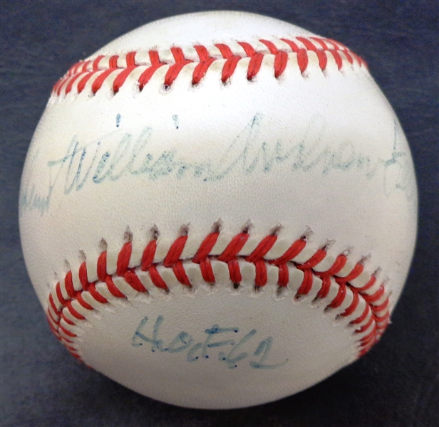 Bob Feller Autographed Full Name Baseball