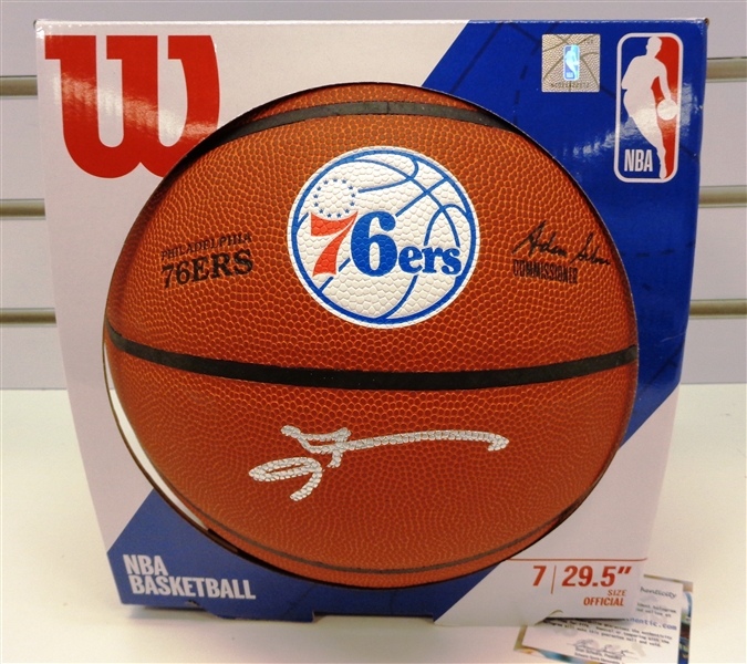Allen Iverson Autographed Basketball