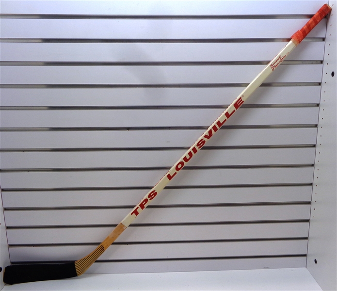 Steve Yzerman Game Used 1988 Louisville TPS Stick