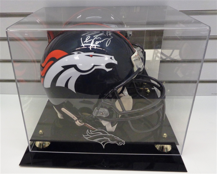 Peyton Manning Autographed Full Size Authentic Broncos Helmet