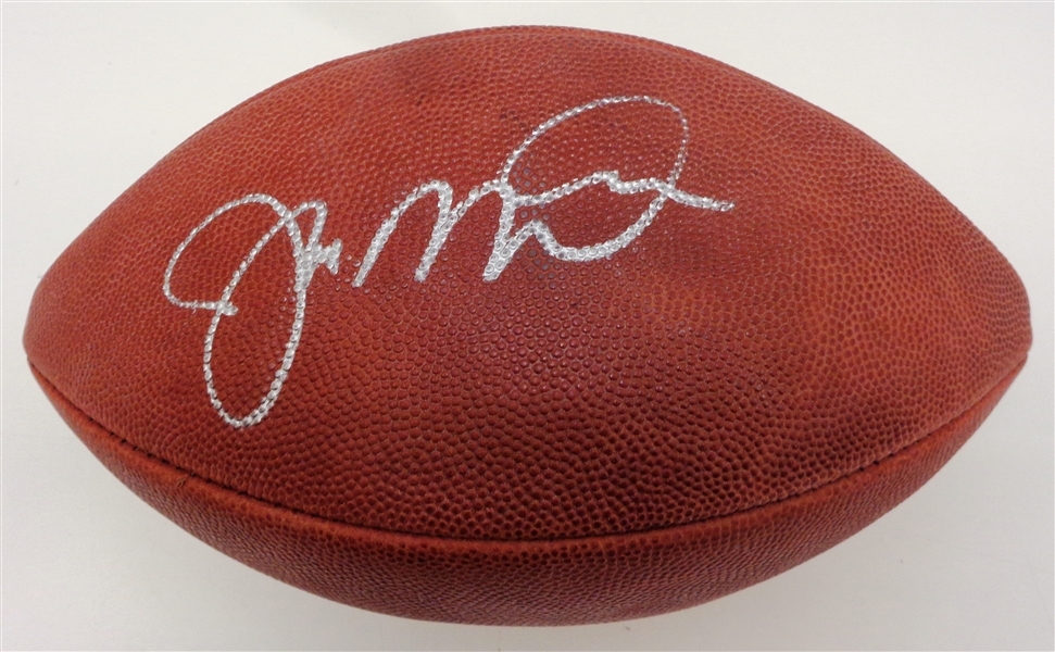 Joe Montana Autographed Authentic Football