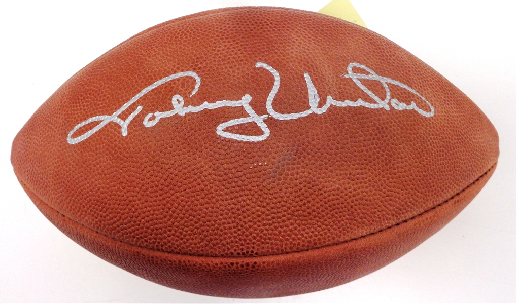 Johnny Unitas Autographed Authentic Football