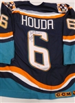Doug Houda Game Worn Autographed 1996/97 Islanders Jersey