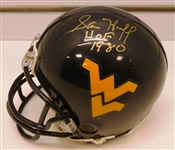 Sam Huff Autographed West Virginia Mini Helmet