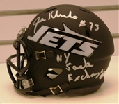 Joe Klecko Autographed Jets Mini Helmet