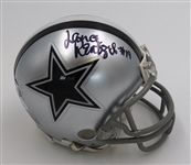 Lance Rentzel Autographed Cowboys Mini Helmet
