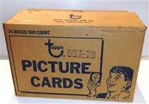 1979 Topps Baseball Vending Case - Sorted by Number