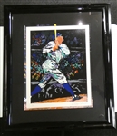 "The Babe" by Leroy Nieman Babe Ruth Framed Lithograph