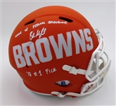 Baker Mayfield Autographed Browns Full Size Replica Helmet