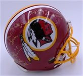 Washington Redskins Greats Autographed Full Size Authentic Helmet