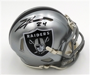 Charles Woodson Autographed Raiders Mini Helmet