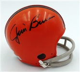 Jim Brown Autographed Browns Mini Helmet