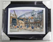 Comerica Park 18x23 Lithograph