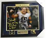 Chase Winovich Autographed 16x20 Framed