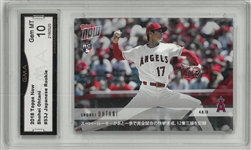 Shohei Ohtani 2018 Topps Now Japanese Rookie Card