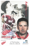 Ted Lindsay Autographed 11x17