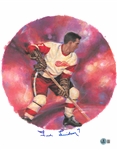 Ted Lindsay Autographed 11x14