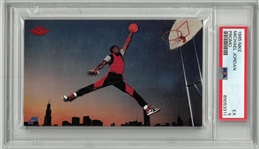 Michael Jordan 1985 Nike PSA 5 Rookie Promo Card