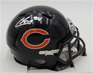 Colston Loveland Autographed Chicago Bears Mini Helmet