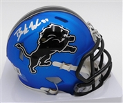 Brock Wright Autographed Detroit Lions Mini Helmet