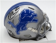 Ifeatu Melifonwu Autographed Detroit Lions Mini Helmet
