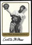 Art Wilson Autographed 2001 Fleer Greats of the Game