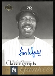 Jim Wynn Autographed Upper Deck Classic Scripts