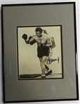 Max Schmeling Autographed Framed 8x10