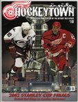 Steve Yzerman & Ron Francis Autographed 2002 Stanley Cup Program