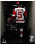 Nicklas Lidstrom Autographed 8x10 w/ HOF