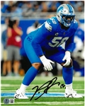 Penei Sewell Autographed 8x10