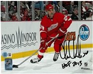 Chris Chelios Autographed 8x10 w/ HOF