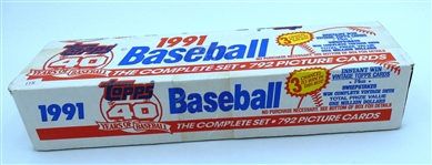 1991 Topps Baseball Factory Set