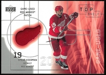 Steve Yzerman 2001 Upper Deck Top Shelf Patch