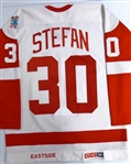 Greg Stefan Game Worn 1985/86 Detroit Red Wings Home Jersey