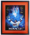 Miracle on Ice Autographed Framed 16x20 (14 signatures)