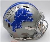 Jack Campbell Autographed Detroit Lions Full Size Authentic Helmet
