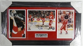 The Grind Line Autographed Framed 8x10 Display (Pick Up Only)