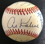 1968 Detroit Tigers Team Signed Baseball