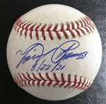 Miguel Cabrera Autographed 500th Home Run Game Ready Baseball