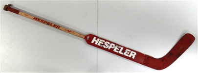 Norm Maracle Game Used Autographed Stick