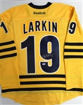 Dylan Larkin Autographed Michigan Jersey