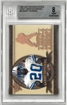 Barry Sanders BGS 8 1999 Leaf Rookies & Stars
