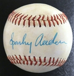 Sparky Anderson Autographed Baseball