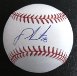 J.D. Martinez Autographed Baseball