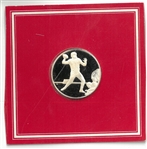 Norm Van Brocklin Franklin Mint .3350 Troy Oz. Silver Coin