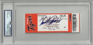 Miguel Cabrera 3000th Hit Autographed Ticket