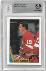 Steve Yzerman BGS 8.5 1987/88 O-Pee-Chee
